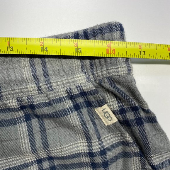 UGG Steiner Gray Plaid Flannel Pajama Lounge Pants XL - Picture 12 of 14